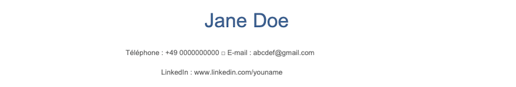 jane done french cv header