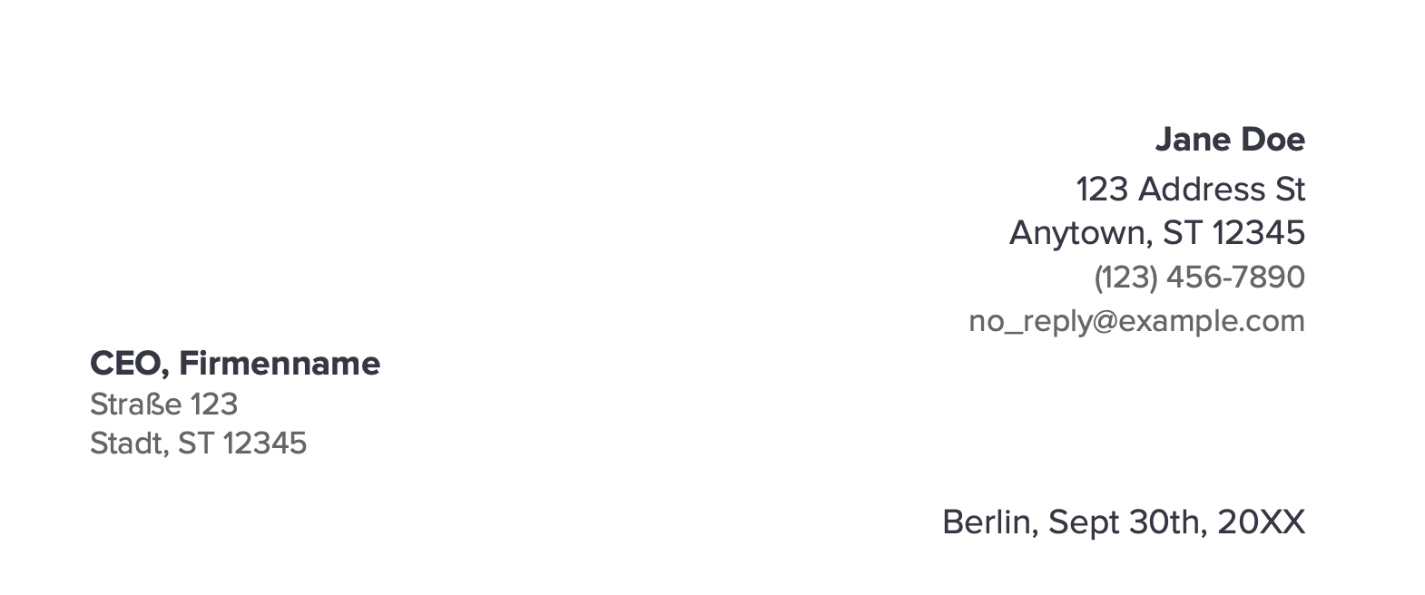 jane doe cover letter